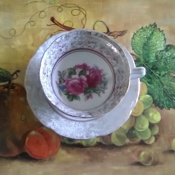 Rose Cup & Saucer - Picture 1 of 6